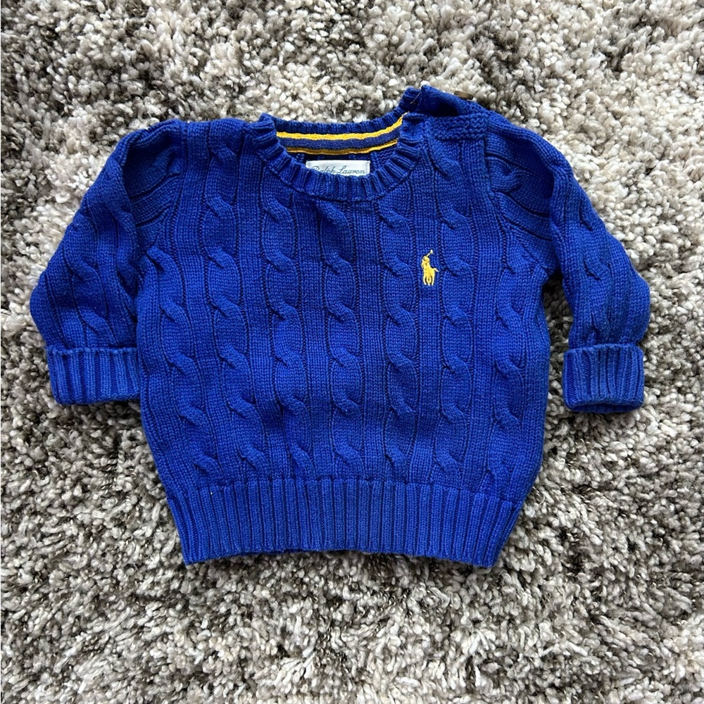 Ralph Lauren Baby Cotton Sweater 6M